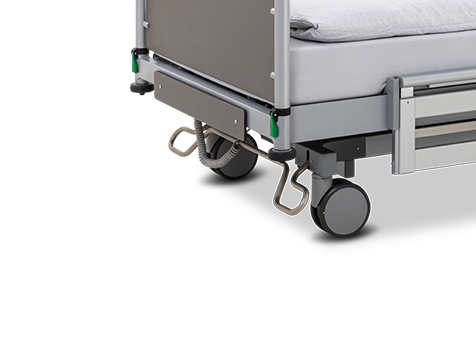 Electrically adjustable hospital bed for acute care - Malsch care & clinic  design