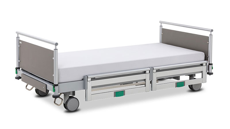 Electrically adjustable hospital bed for acute care - Malsch care & clinic  design